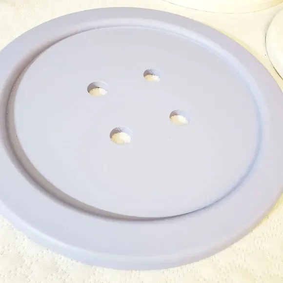 Blue Button Wall Decor - Picture 2 of 7